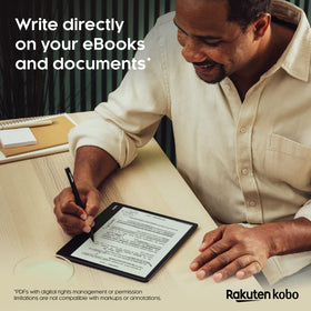 Kobo Elipsa 2E Stylus 2 in use for on-screen notes and annotations.