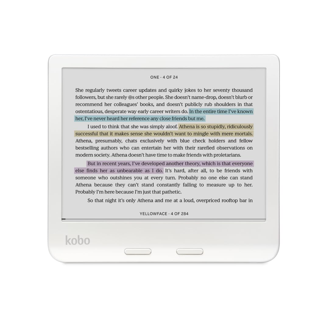 Kobo Libra Colour color-rich graphics for comics and magazines on screen.