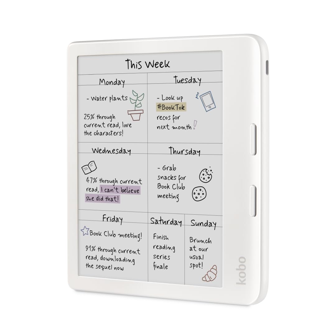 Kobo Libra Colour glare-free reading in bright sunlight.