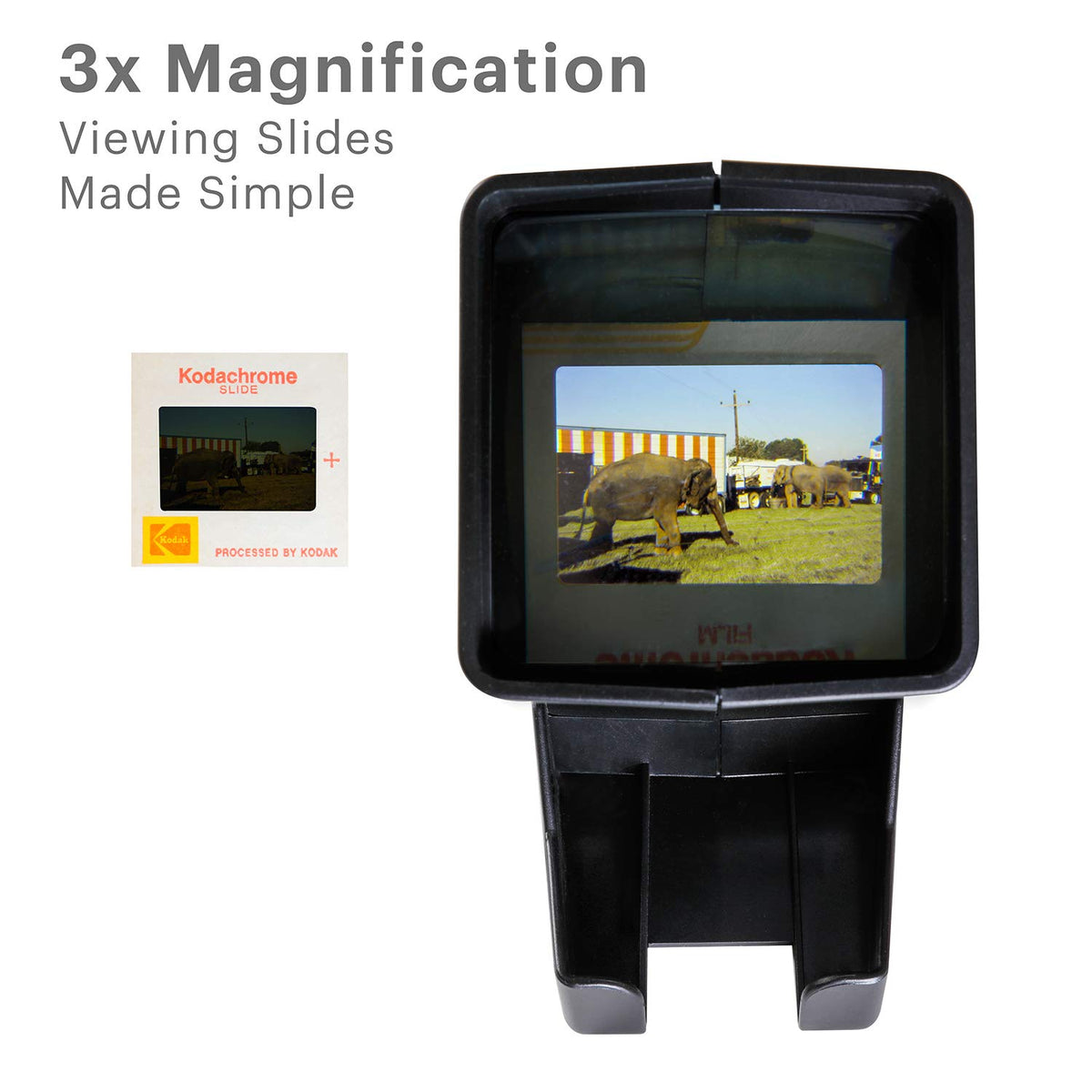 KODAK backlit glass displaying even daylight illumination for clarity