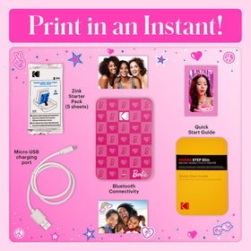 Kodak Barbie app for editing and printing with a tap.