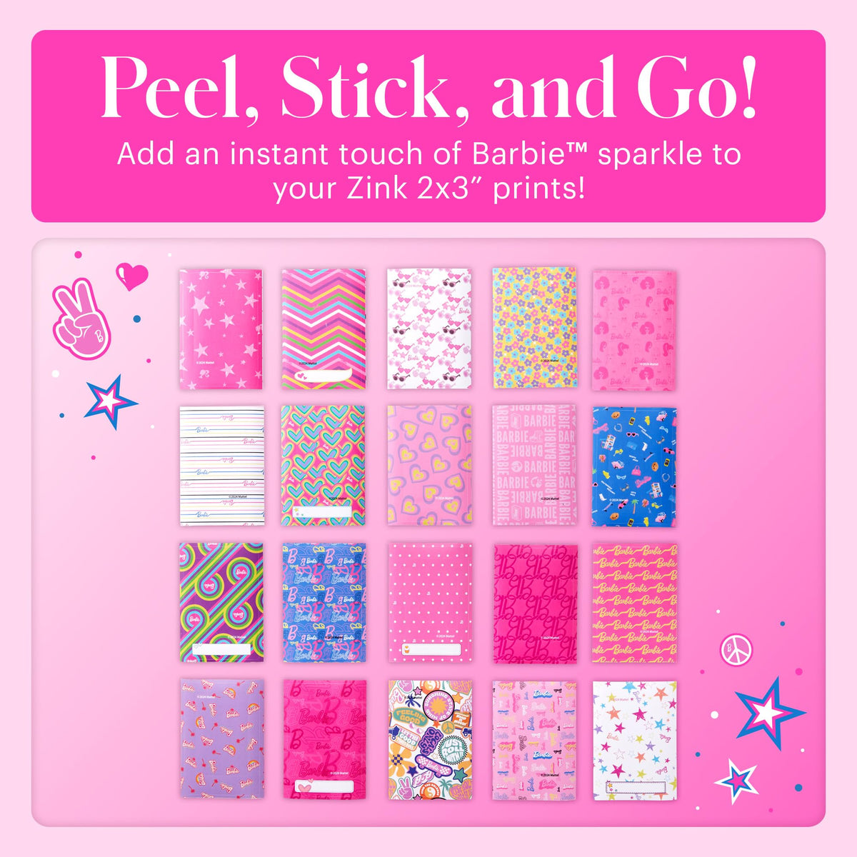 Kodak Barbie photo album display, perfect for arranging memories after printing.