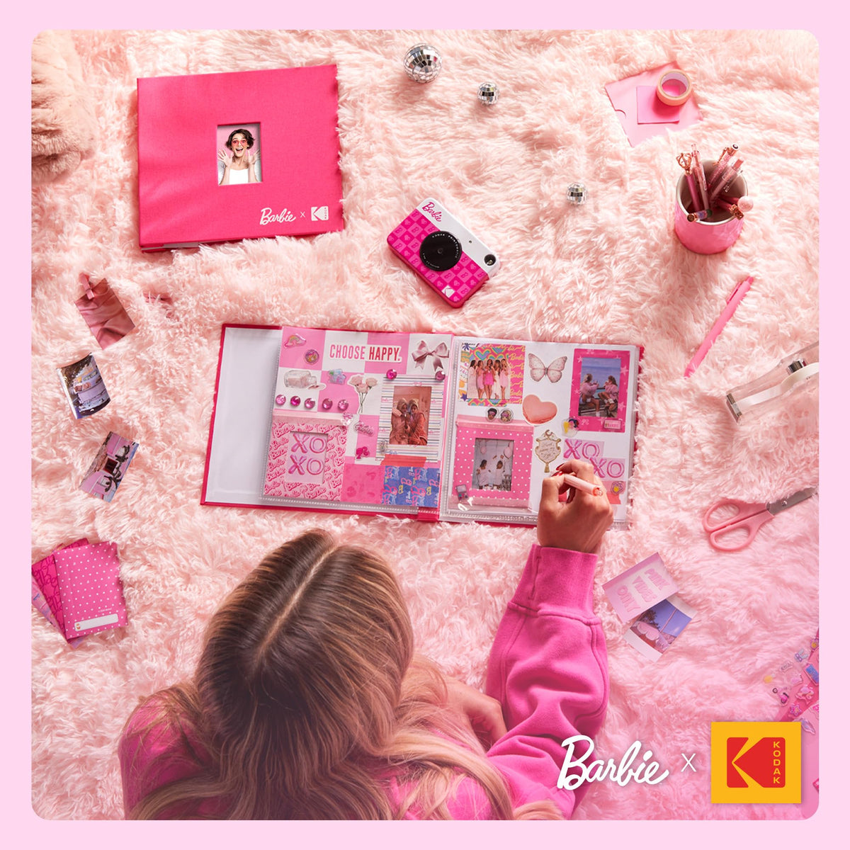 Kodak Barbie Printomatic zink prints stay smudge-proof and water-resistant.
