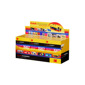 KODAK CHARMERA side angle demonstrates easy access for on the go moments.