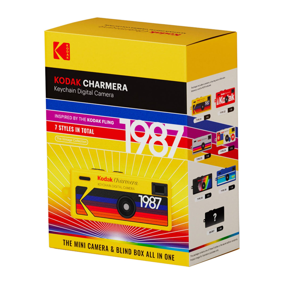 Kodak Charmera built-in filters and frames for creative edits.