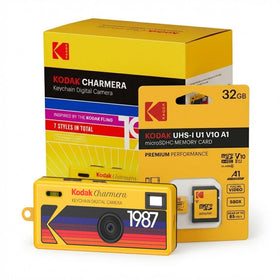 Kodak Charmera key chain camera featuring blind box design for collectible retro moments.