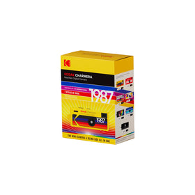 KODAK CHARMERA lens close-up highlighting compact optics for quick shoots