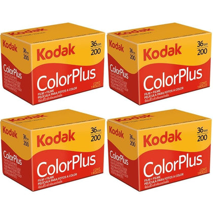 KODAK ColorPlus 200 pack front view showing clear labeling and compact storage
