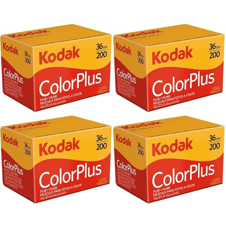 KODAK ColorPlus 200 pack front view showing clear labeling and compact storage