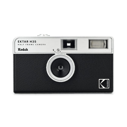 Kodak EKTAR H35 half-frame camera with bundled 24-exposure Ultramax film for versatile snapshots.