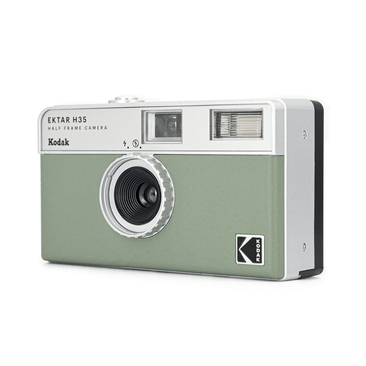 KODAK EKTAR H35 sage lens closeup emphasizing fixed focus simplicity