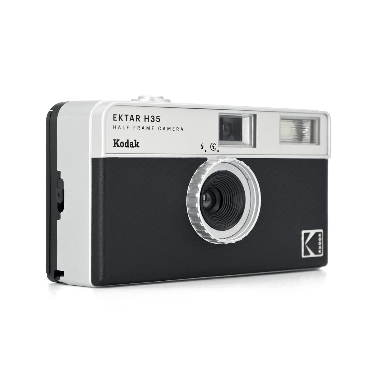 KODAK EKTAR H35 side with silver flash ring visible for quick flash activation