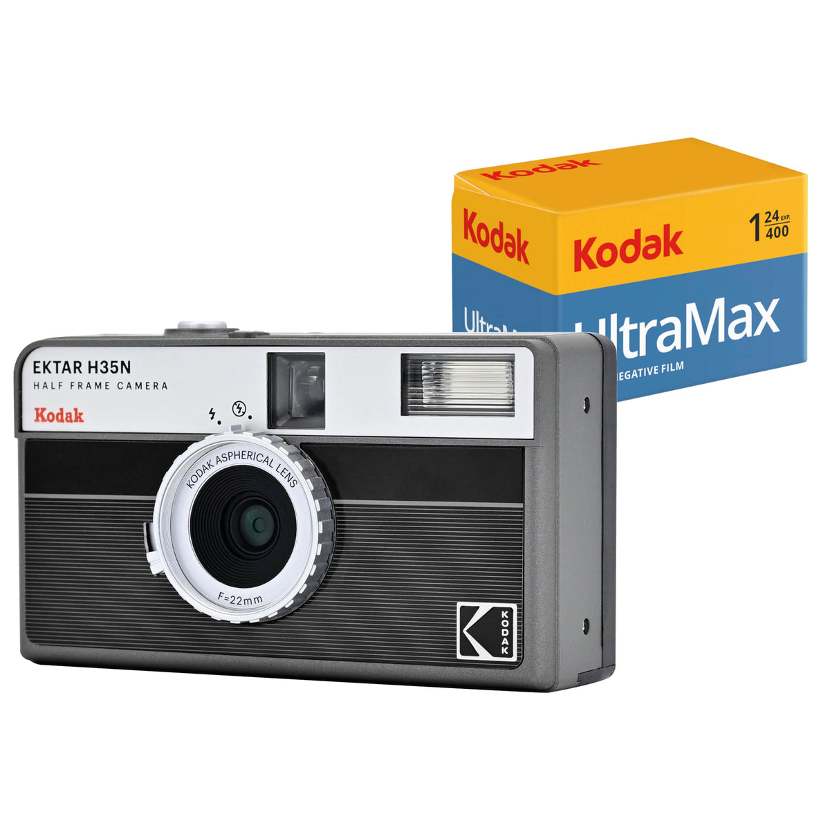 Kodak EKTAR H35N front view camera showcases compact street photography versatility.