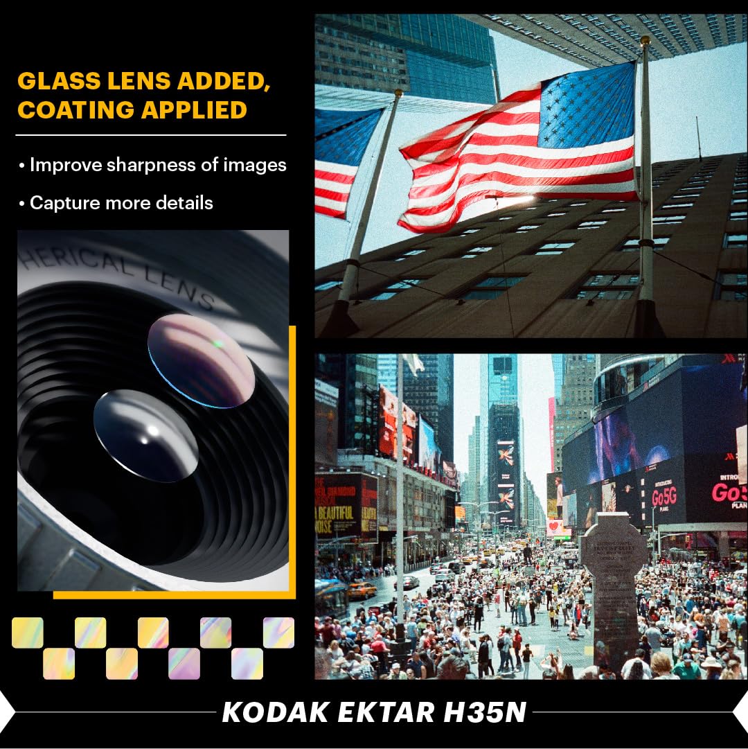 Kodak EKTAR H35N reusable design invites repeat use and creative reloads.