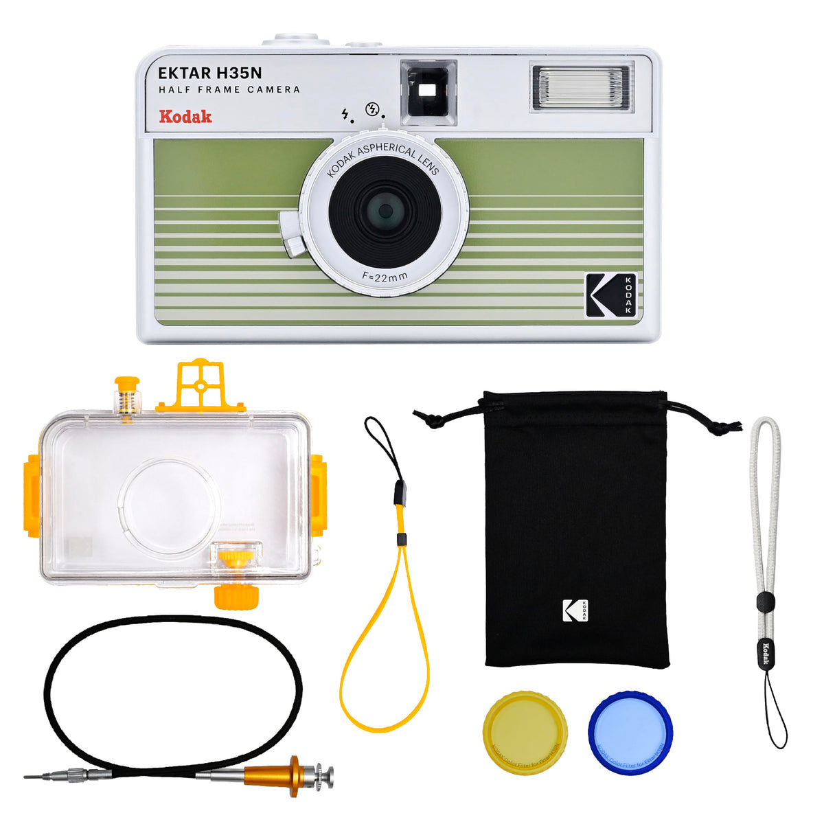 KODAK EKTAR H35N star filter highlights night lights for dramatic photos.