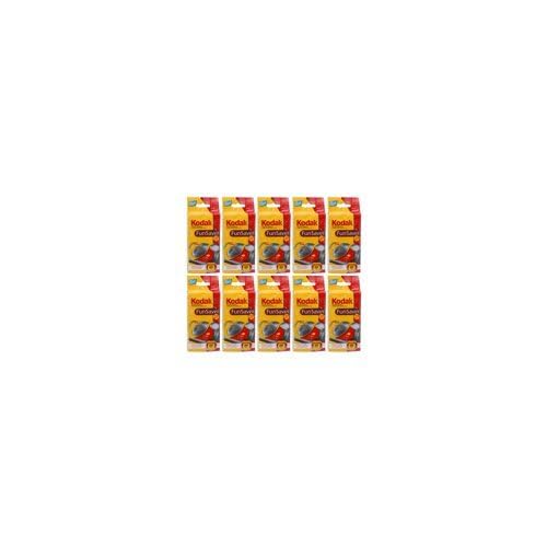 Kodak Fun Saver camera pack 10 back view highlights simple loading and reuse.