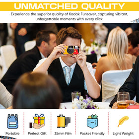 Kodak Funsaver in-use at events with guests.