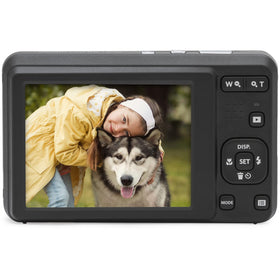 KODAK PIXPRO FZ55 red camera capturing 1080p video for clear clips.