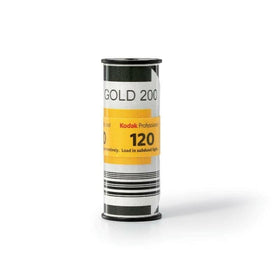 KODAK Gold 200 film leader close-up revealing emulsion texture and fine grain for detailed images