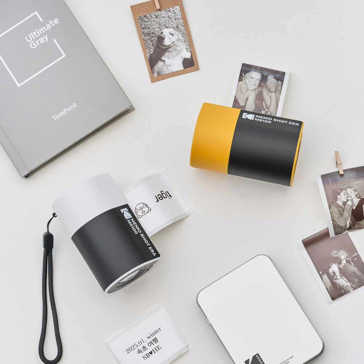 KODAK Memo Shot ERA in hand for scale showing pocketable portable size