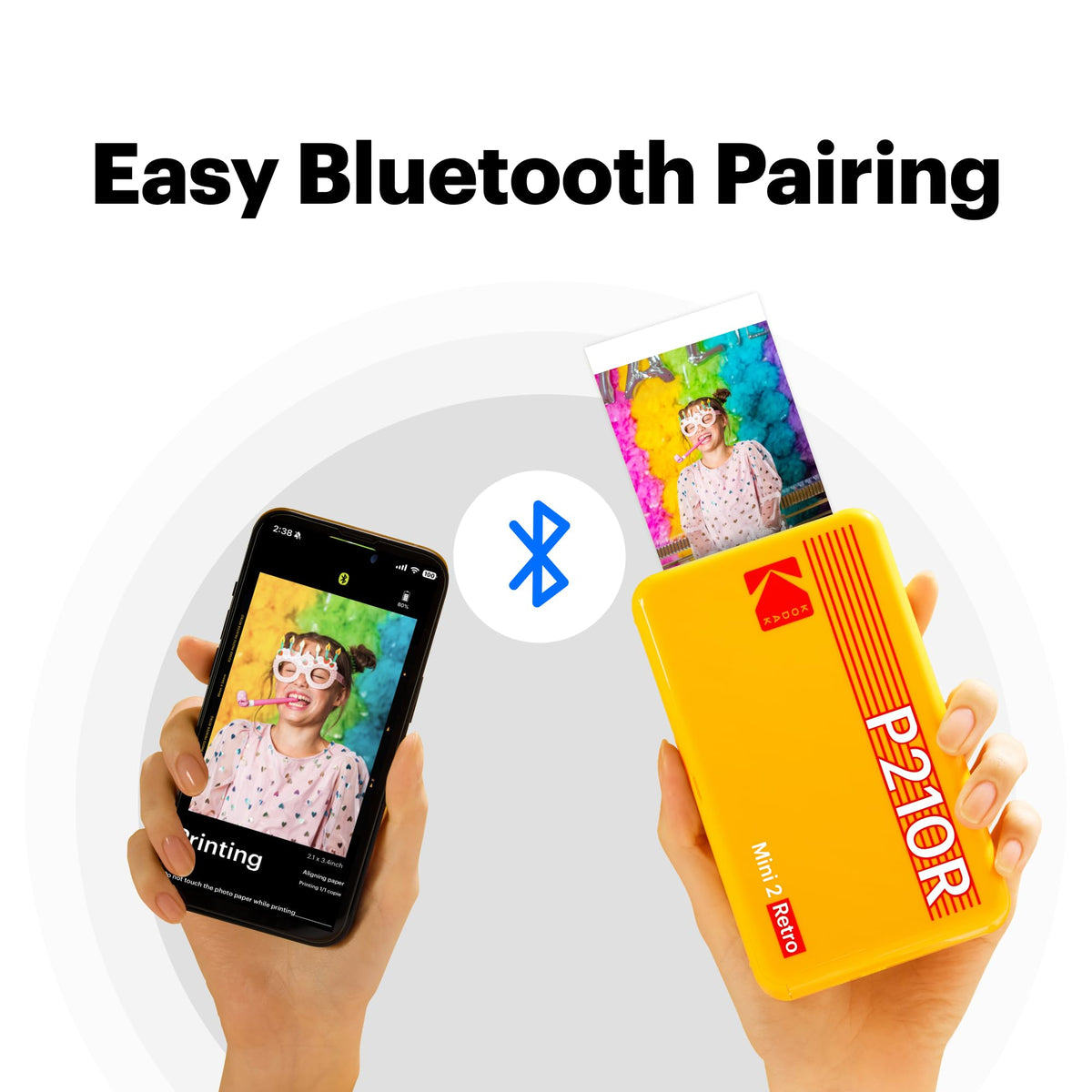Kodak Mini 2 Retro credit-card-size prints ideal for wallets