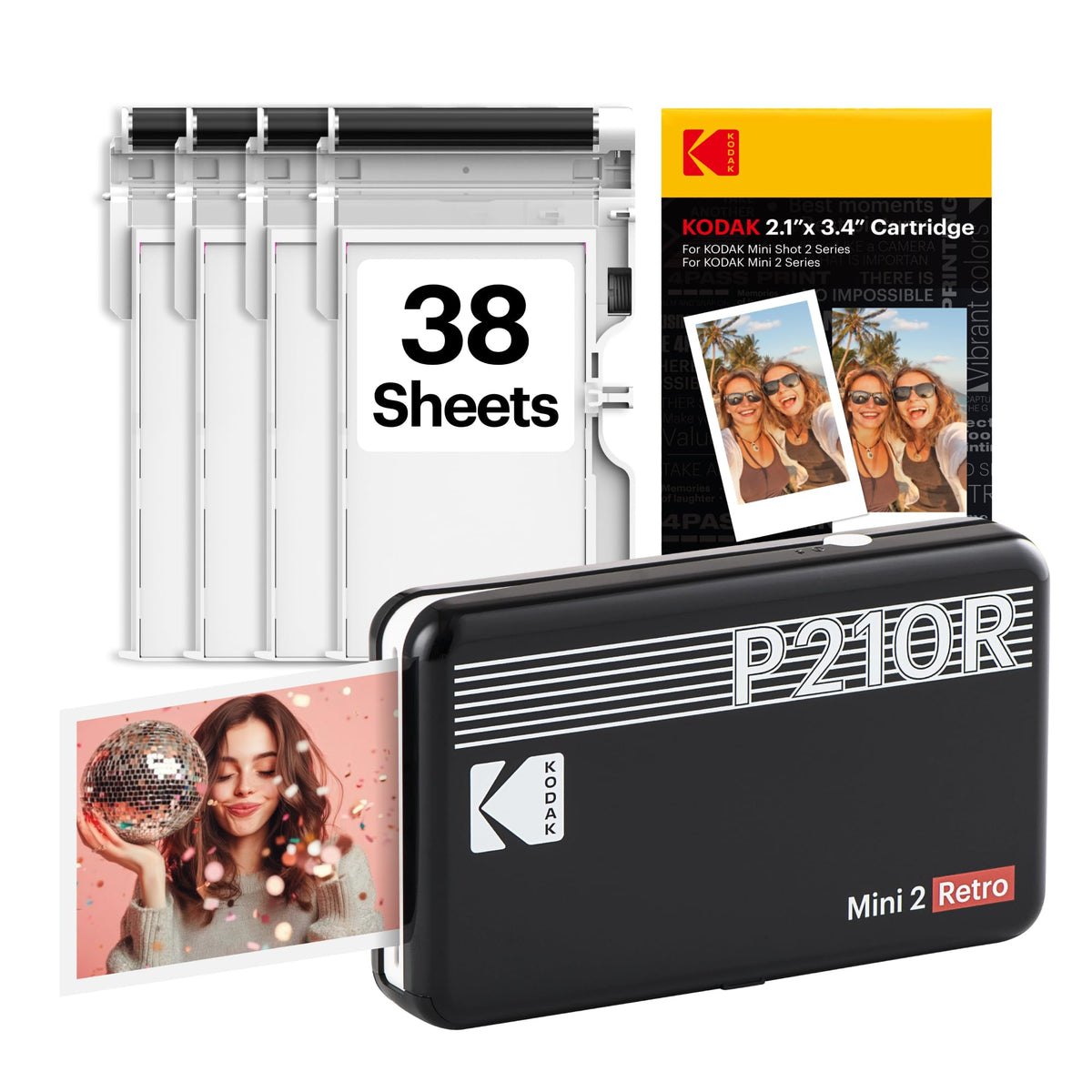 Kodak Mini 2 Retro pocket print for on-the-go color photos