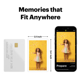 KODAK Mini 2 Retro wallet-sized prints fit wallets, planners, and albums
