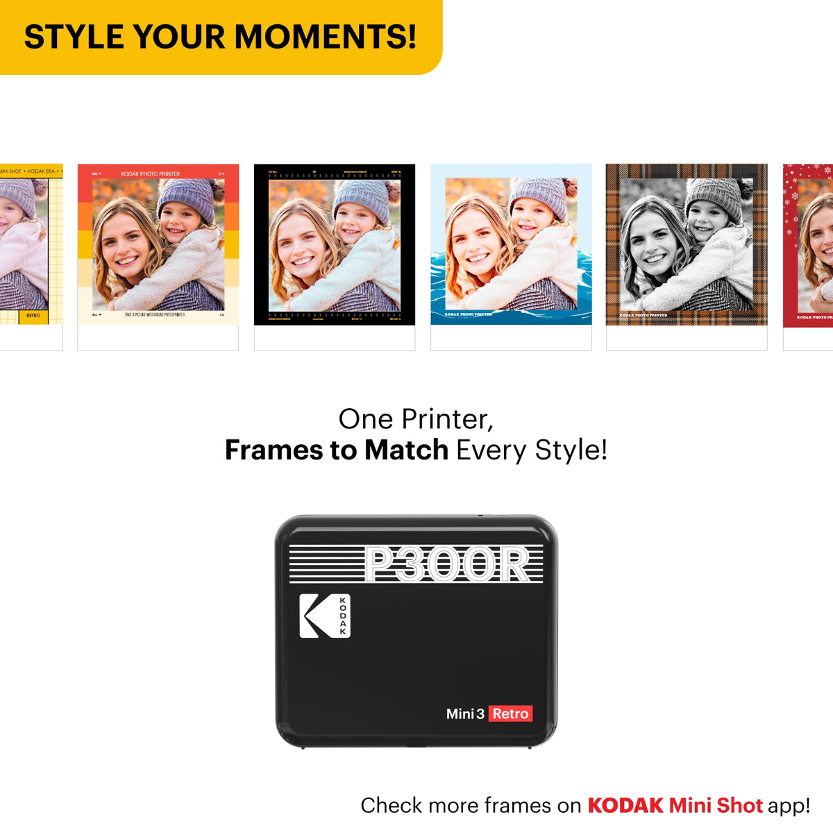Kodak Mini 3 Retro compact size fits pockets