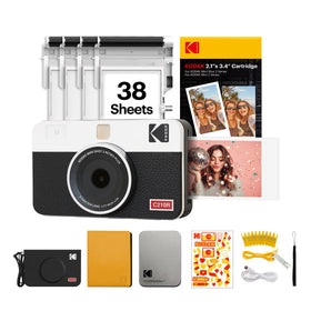 Kodak Mini Shot 2 Retro 2x3 print in progress for instant memories.