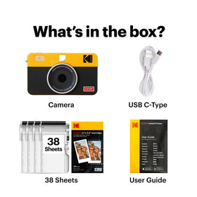 Kodak Mini Shot 2 Retro app interface offers filters and editing before printing