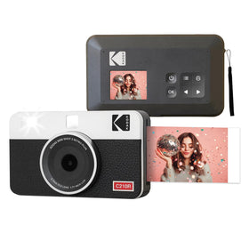 Kodak Mini Shot 2 Retro front view, compact for on-the-go instant printing.