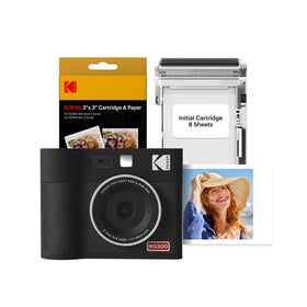KODAK Mini Shot 3 ERA in hand printing a crisp 3x3 photo instantly