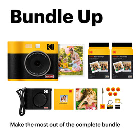 Kodak Mini Shot 3 ERA in-hand use highlights ergonomic grip for spontaneous shoots.