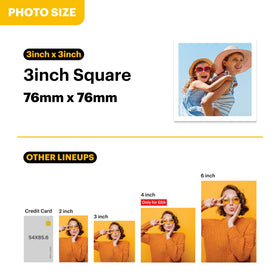 Kodak Mini Shot 3 ERA yellow body stands out in your camera bag.