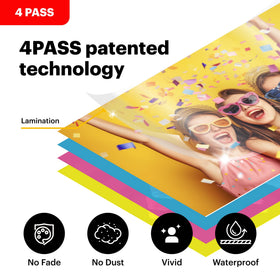 Kodak Mini Shot 3 Retro borderless print option showcases expansive image area.