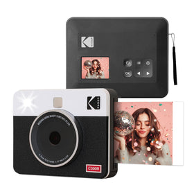Kodak Mini Shot 3 Retro front view; compact instant camera for quick prints.