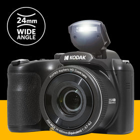 Kodak PIXPRO AZ255-BK records 1080p Full HD video for vibrant clips