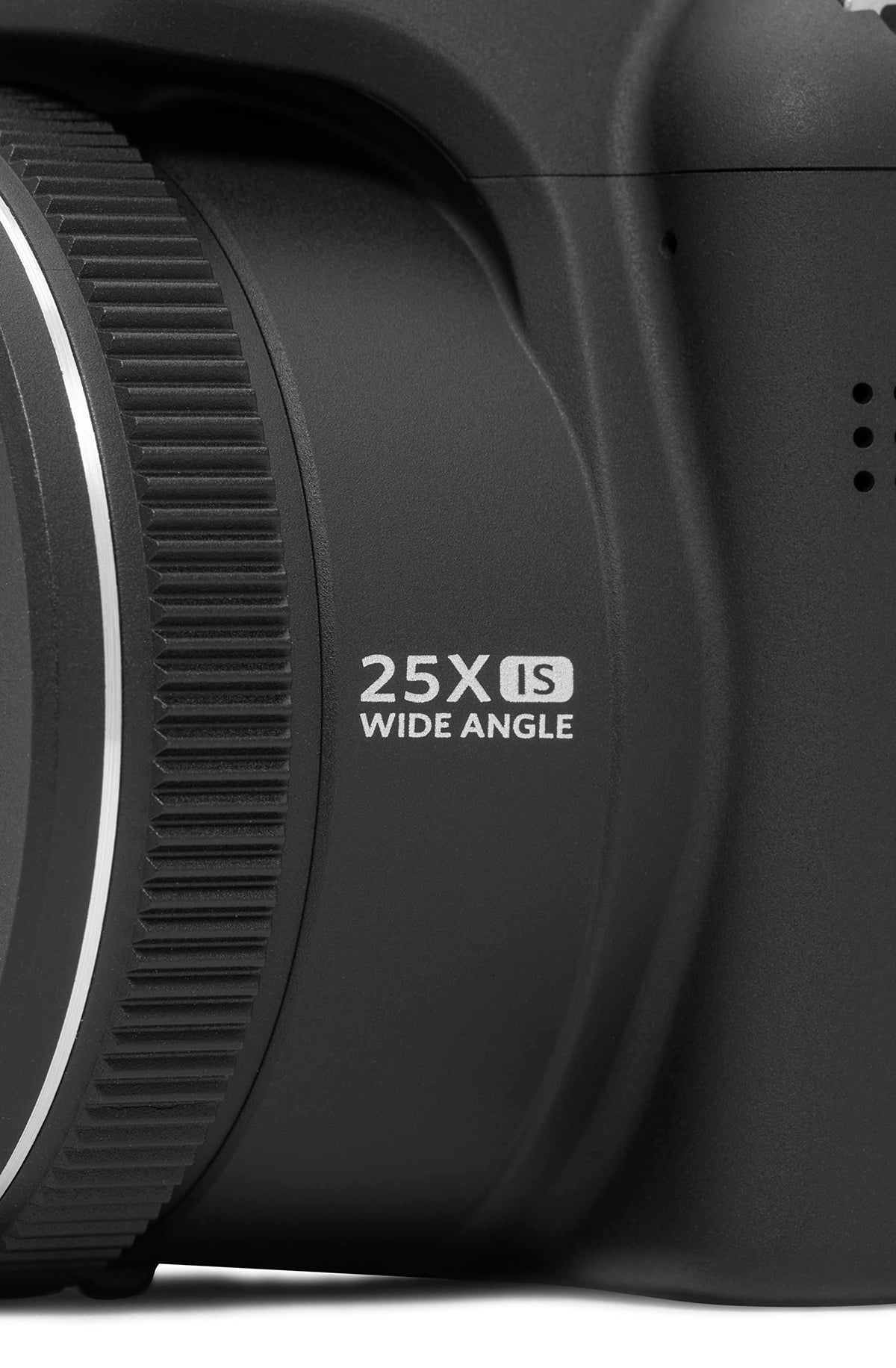 Kodak PIXPRO AZ255-BK compact bridge camera design