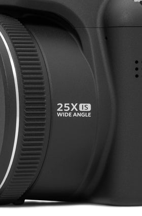 Kodak PIXPRO AZ255-BK compact bridge camera design