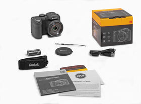 Kodak PIXPRO AZ255-BK travel and vlogging ready setup