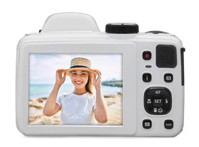 20MP sensor delivers vibrant, detailed photos for prints and screens.