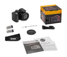 Kodak PIXPRO AZ405 travel-friendly bridge design fits in a bag