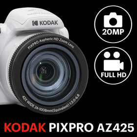 KODAK PIXPRO AZ425 20MP BSI sensor delivers rich colors in low light.