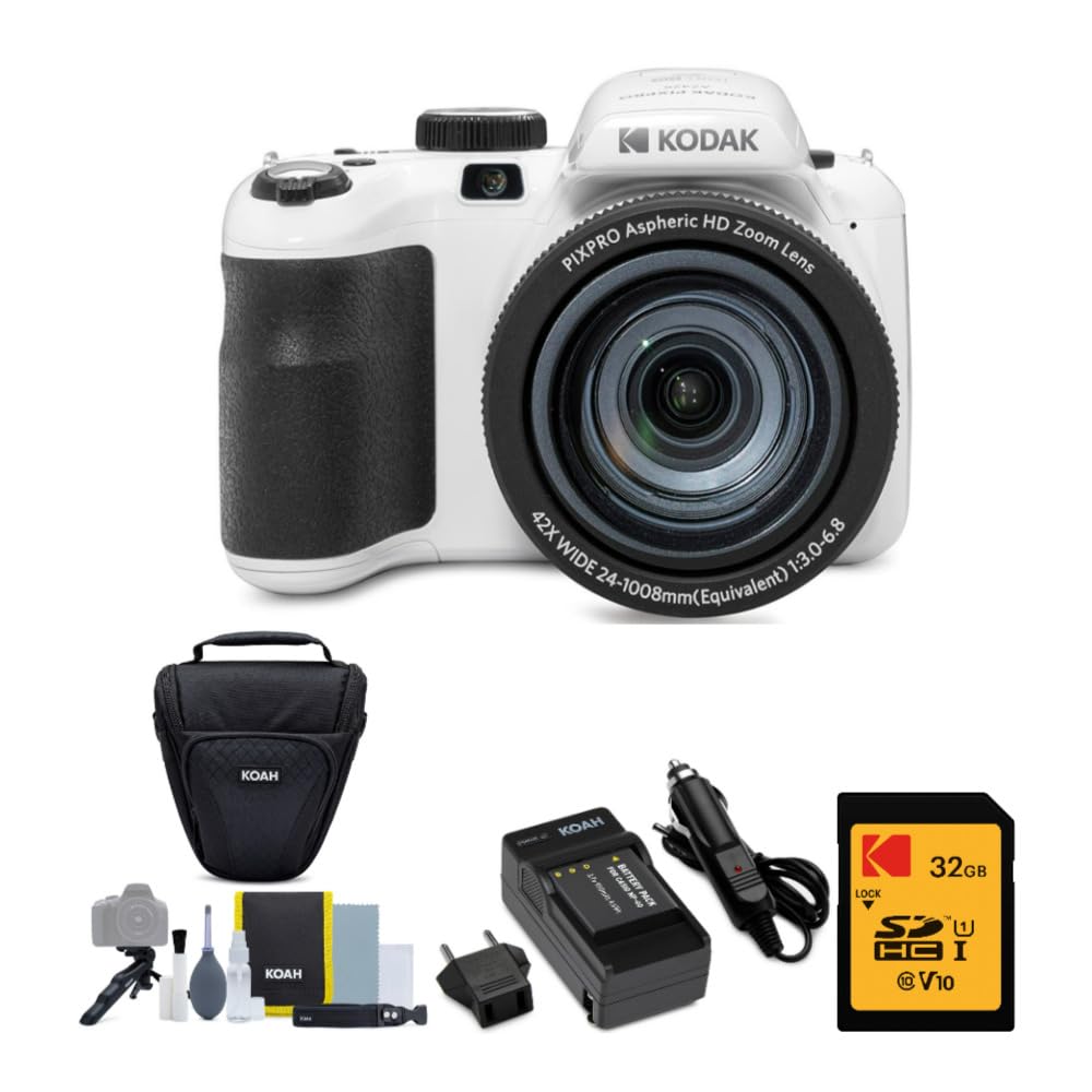 Kodak PIXPRO AZ425 with 42x optical zoom capturing distant subjects clearly