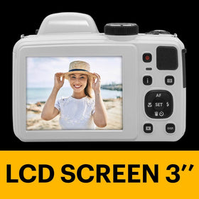 KODAK PIXPRO AZ425 Full HD video captures smooth travel moments.