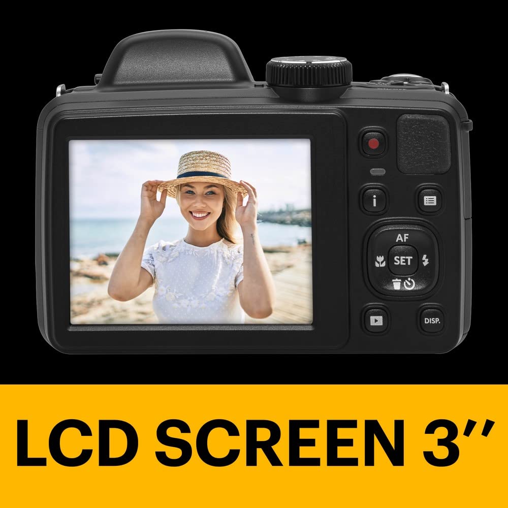 Kodak PIXPRO AZ425 optical image stabilization keeps shots sharp at long reach
