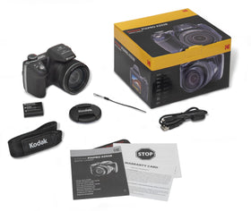 Kodak PIXPRO AZ528 3-inch LCD shot aids framing on location.