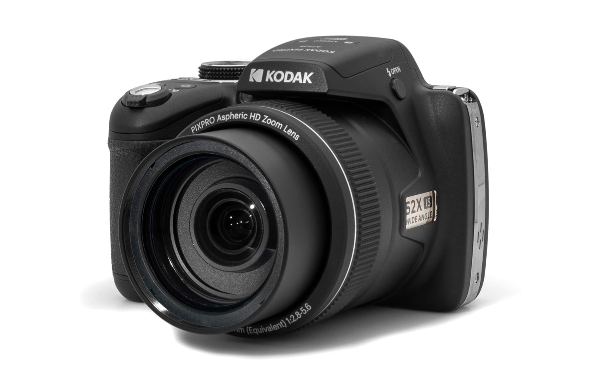 Kodak PIXPRO AZ528 with 52x zoom captures distant subjects clearly.