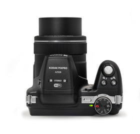 Kodak PIXPRO AZ528 telephoto wildlife shot highlights distant birds with stabilization.