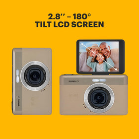 Kodak PIXPRO C1 4x optical zoom enables flexible framing indoors or outdoors